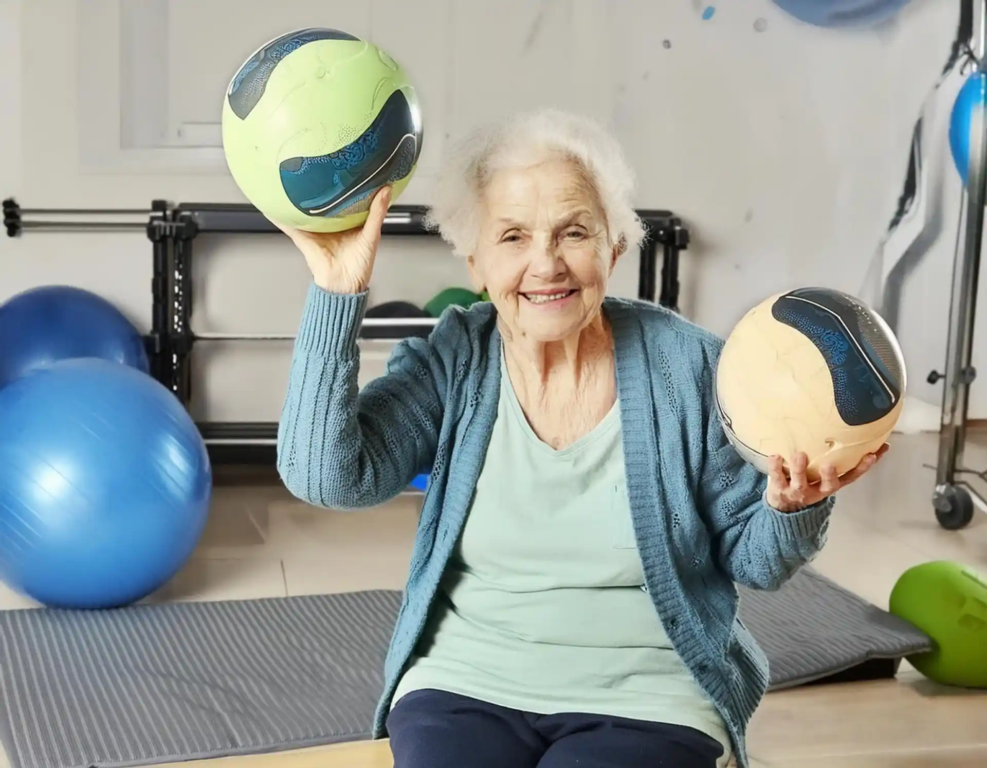 Margaux Rifkiss, membre de l’équipe de France, enseigne l’escrime dans un EHPAD à Montreuil 0