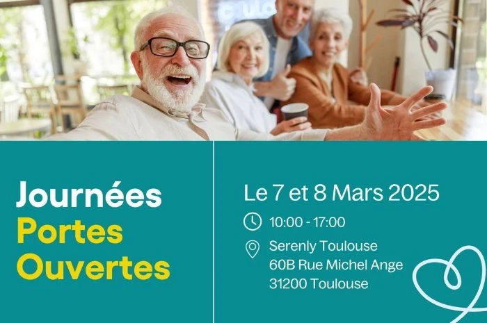 Journées portes ouvertes à la résidence seniors Serenly Toulouse les 7 et 8 mars 0