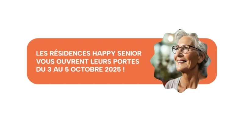 Journées Portes Ouvertes Happy Senior : Découvrez leurs résidences services seniors du 3 au 5 octobre 2025 0